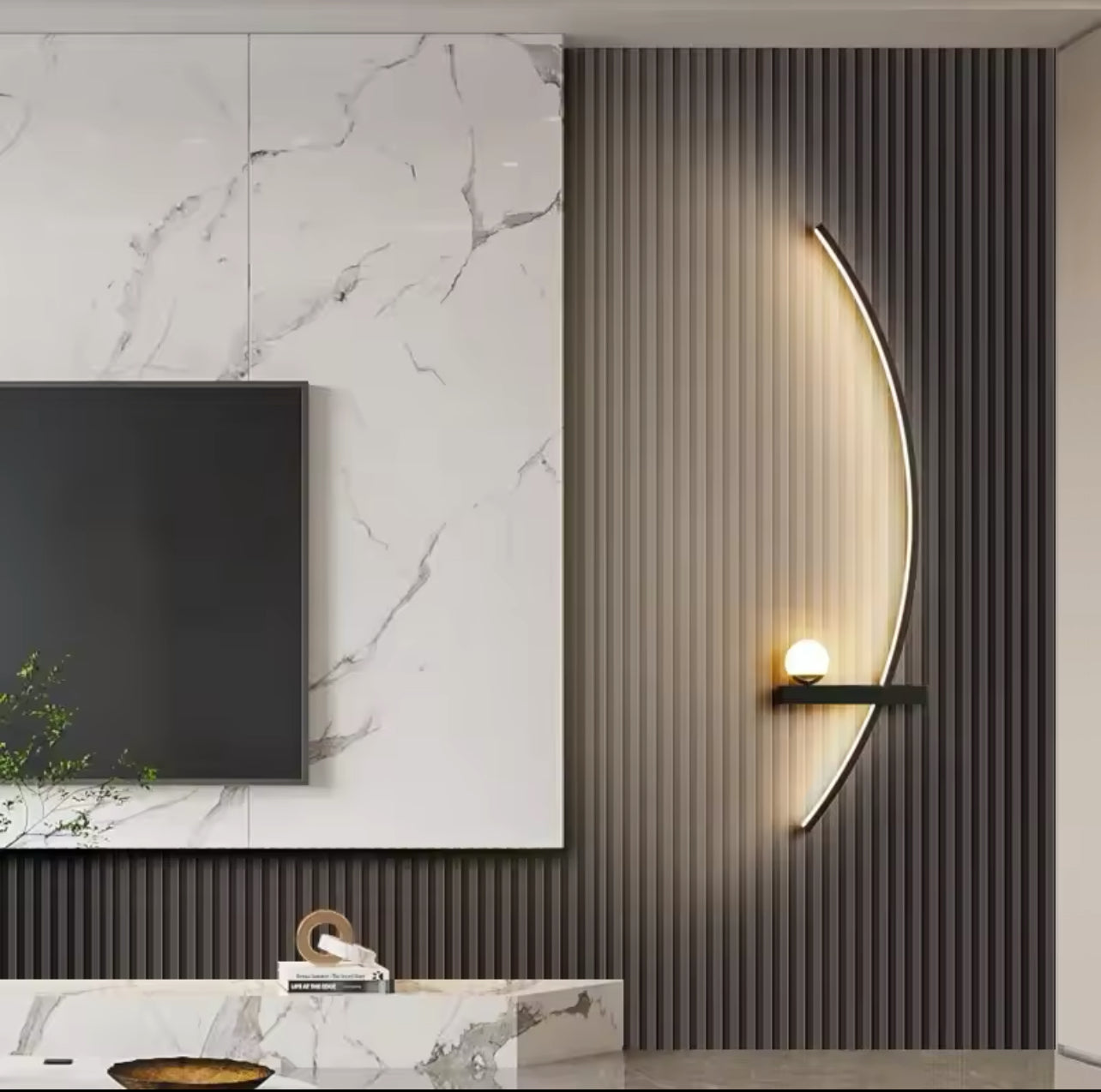 Modern LED Wall Lamp Stripes Wall Sconce