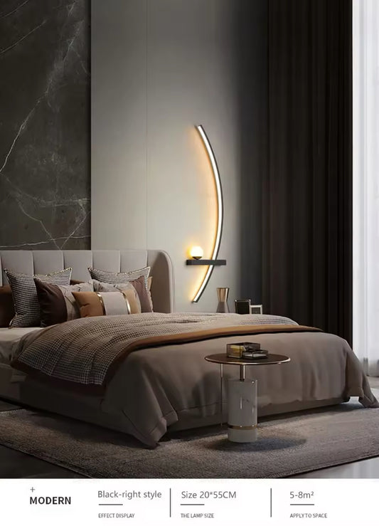 Modern LED Wall Lamp Stripes Wall Sconce