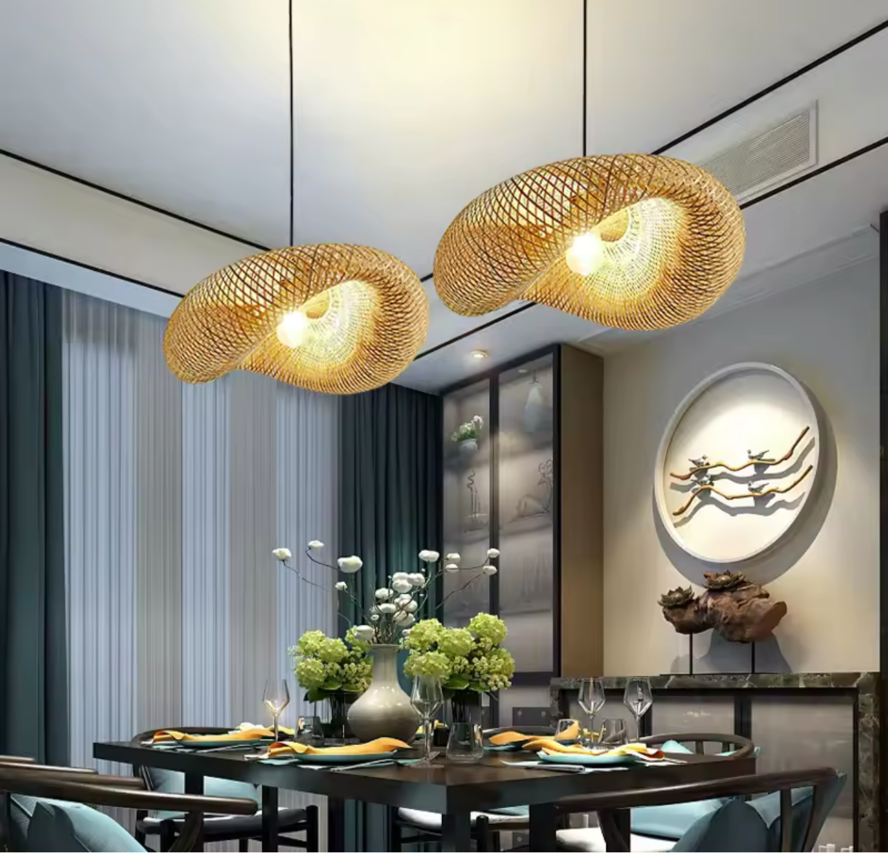 Bamboo Chandelier