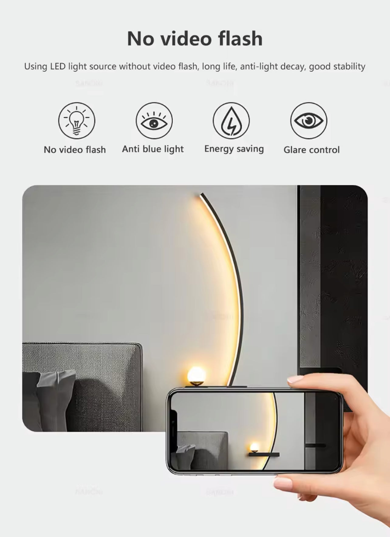 Modern LED Wall Lamp Stripes Wall Sconce